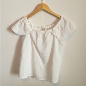 J.Crew Off-the-Shoulder Top